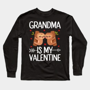 Grandma is My Valentine Long Sleeve T-Shirt